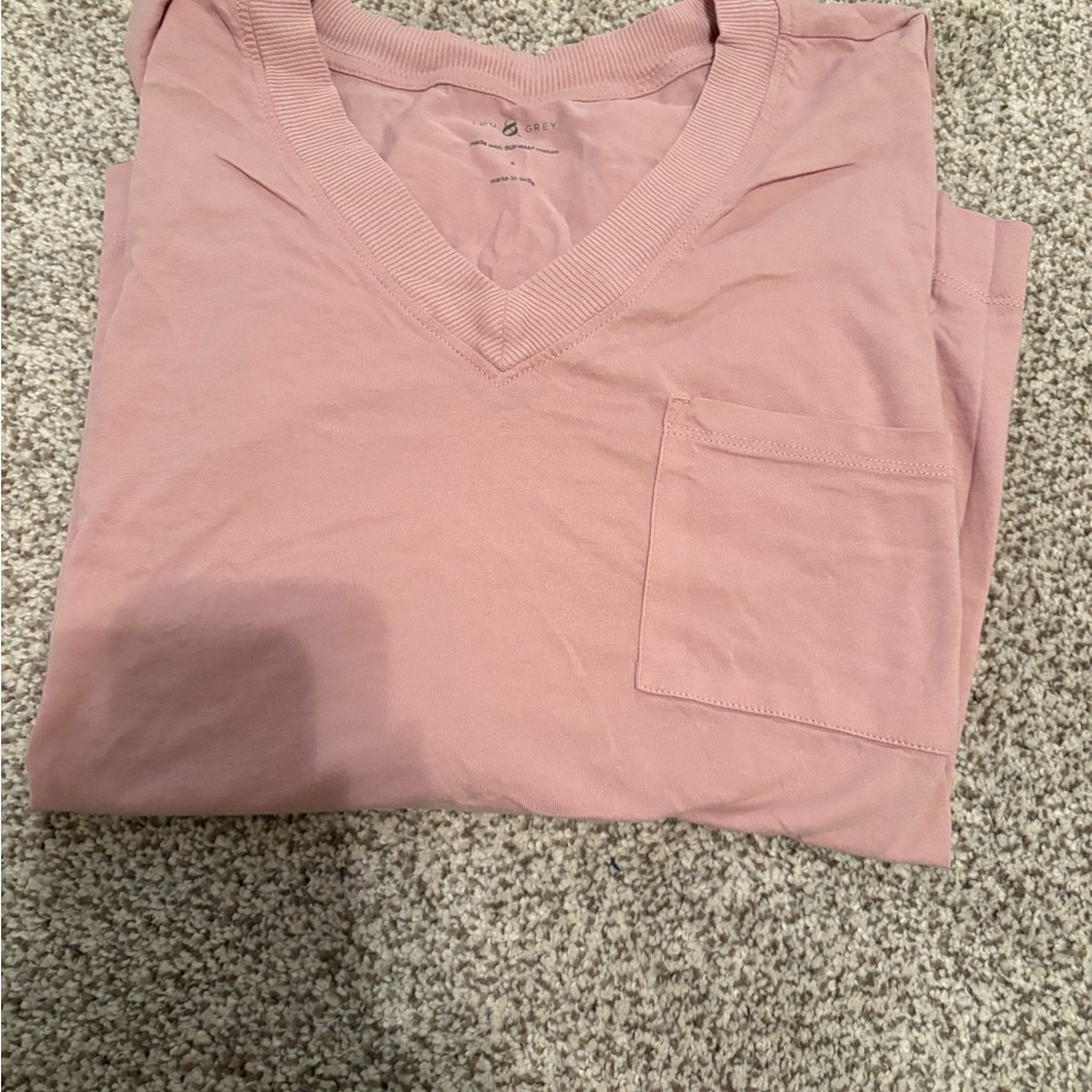 Lou & Grey Pink Long Sleeve Tee